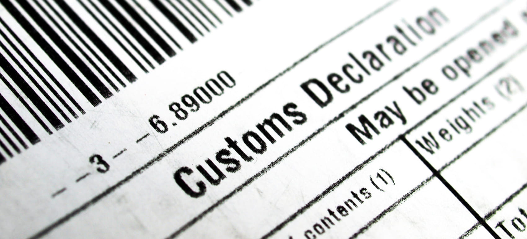 code barre de douane macf